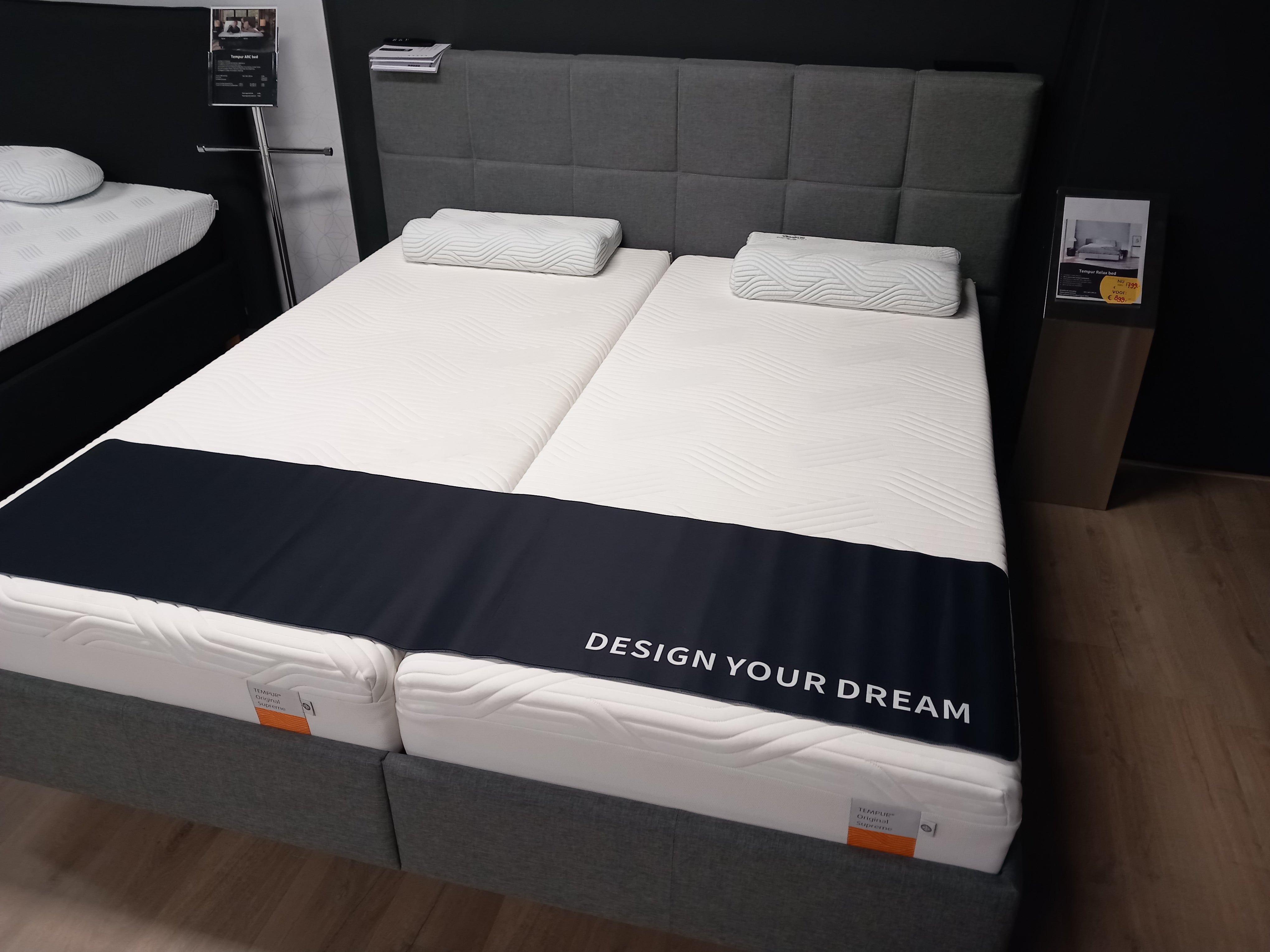 Tempur Relax Bed - Showroommodel