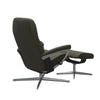 Stressless® Consul Cross met voetenbank - Altijdlekkerzitten