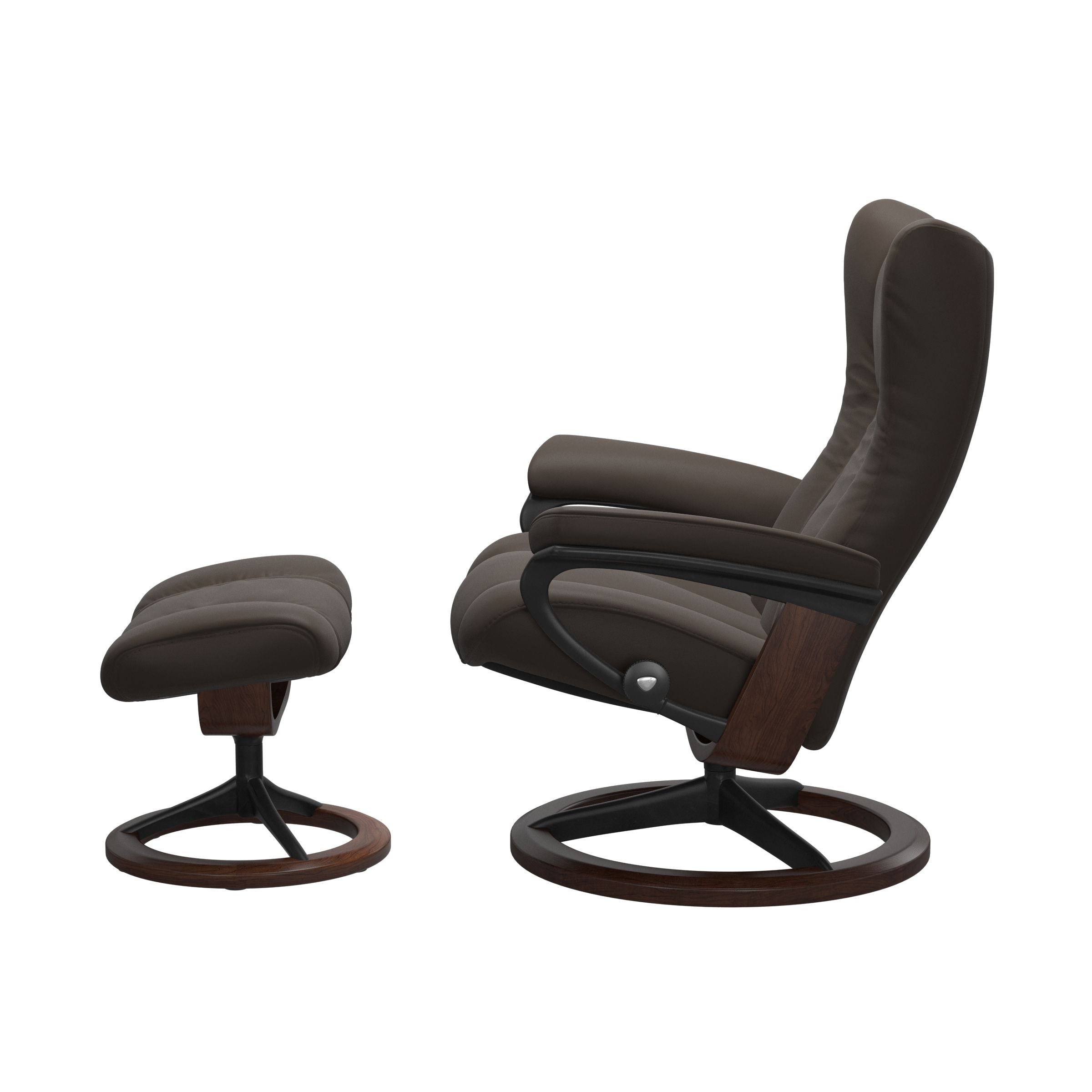 Stressless® Wing Signature met voetenbank - Altijdlekkerzitten