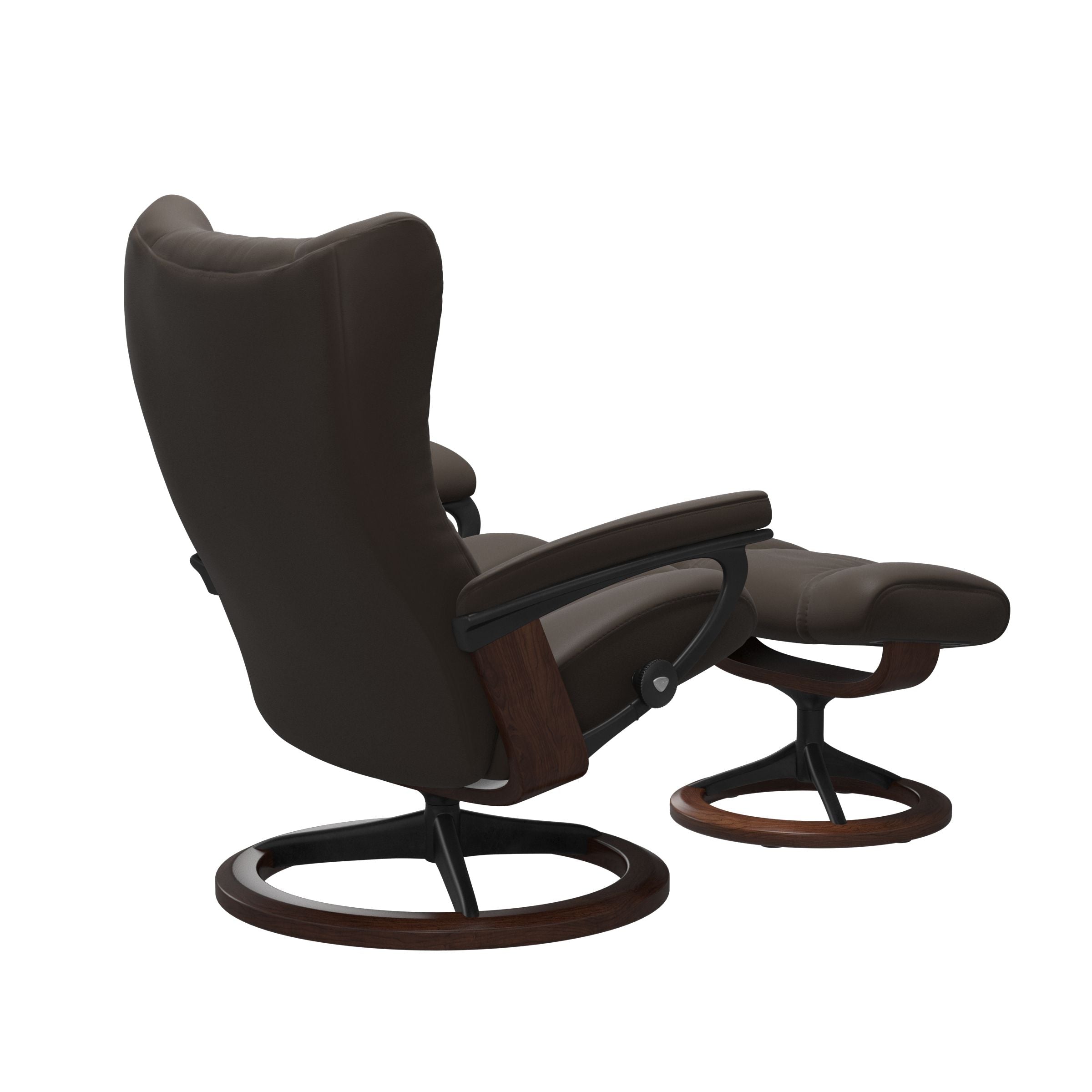 Stressless® Wing Signature met voetenbank - Altijdlekkerzitten