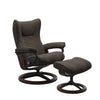 Stressless® Wing Signature met voetenbank - Altijdlekkerzitten