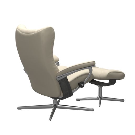 Stressless® Wing Cross met voetenbank - Altijdlekkerzitten