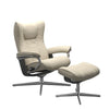 Stressless® Wing Cross met voetenbank - Altijdlekkerzitten