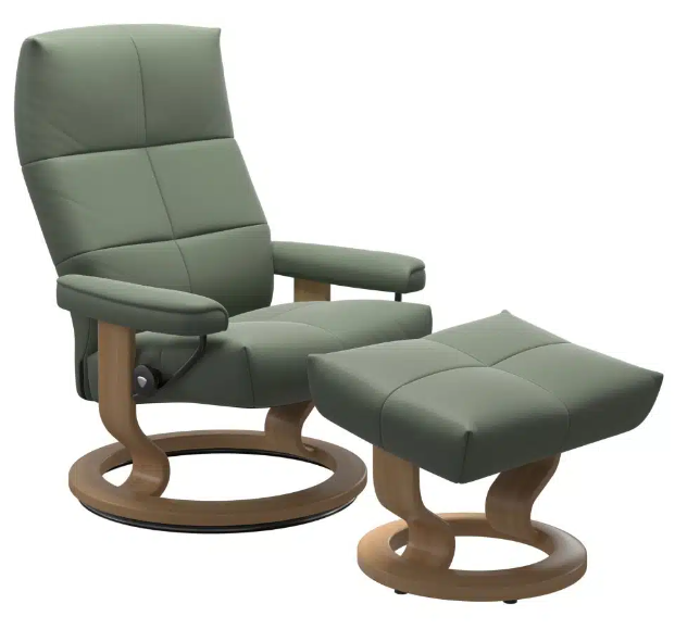Relaxfauteuil David Classic met voetenbank | Stressless
