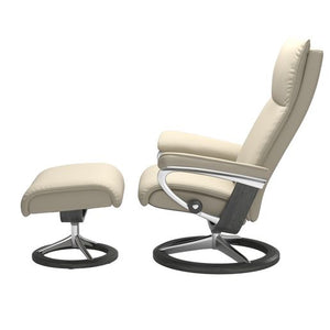 Stressless®  Aura Signature met voetenbank - Altijdlekkerzitten