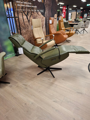 Showroommodel Twice URANUS relaxfauteuil - 3 motorig - Maat XXL