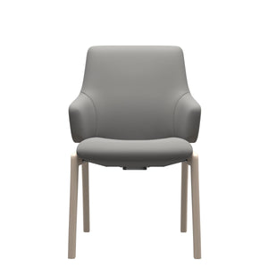 Stressless Laurel low with arms D100 - Leder Paloma Silver Grey - Altijdlekkerzitten