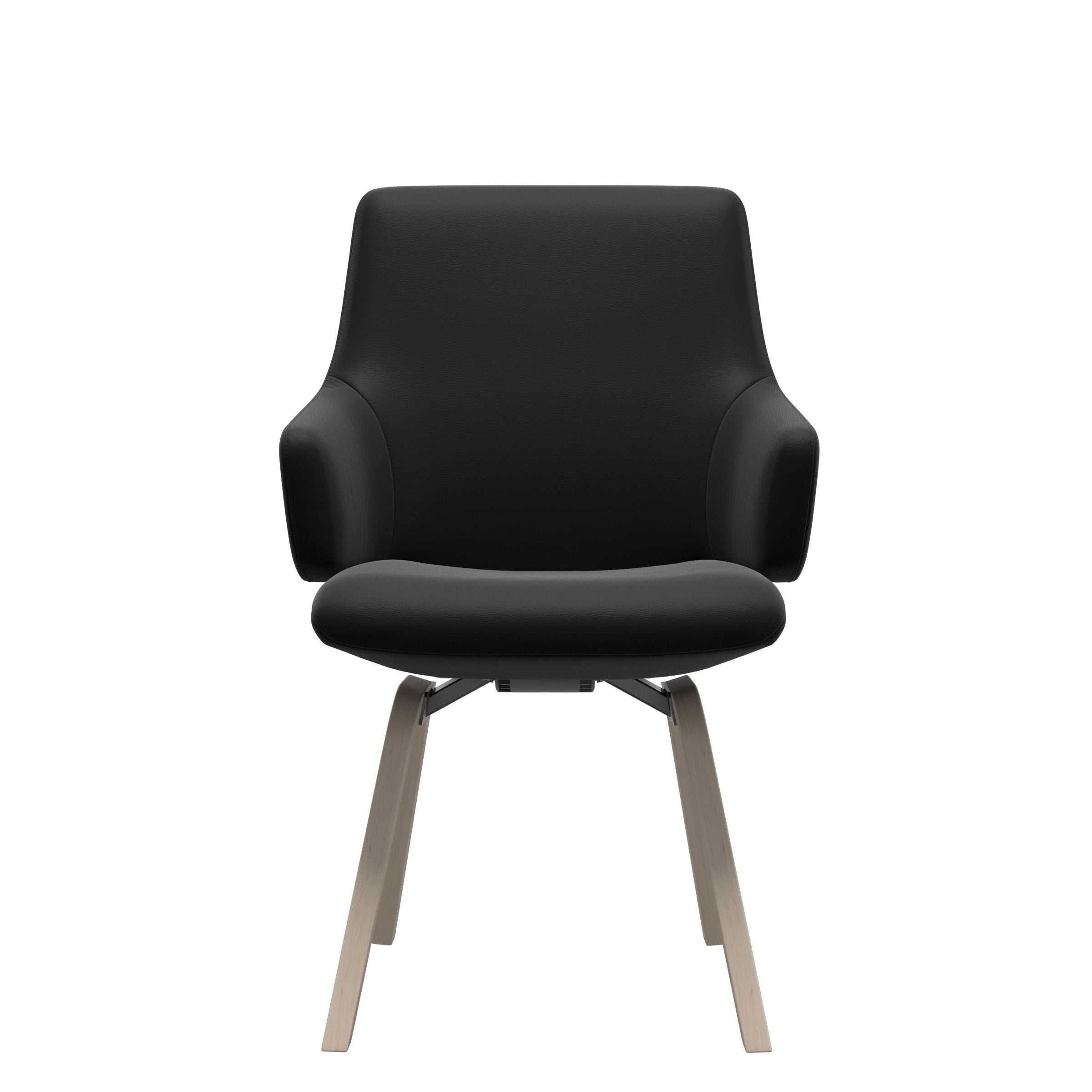 Stressless Laurel low with arms D200 - Leder Paloma Black - Altijdlekkerzitten