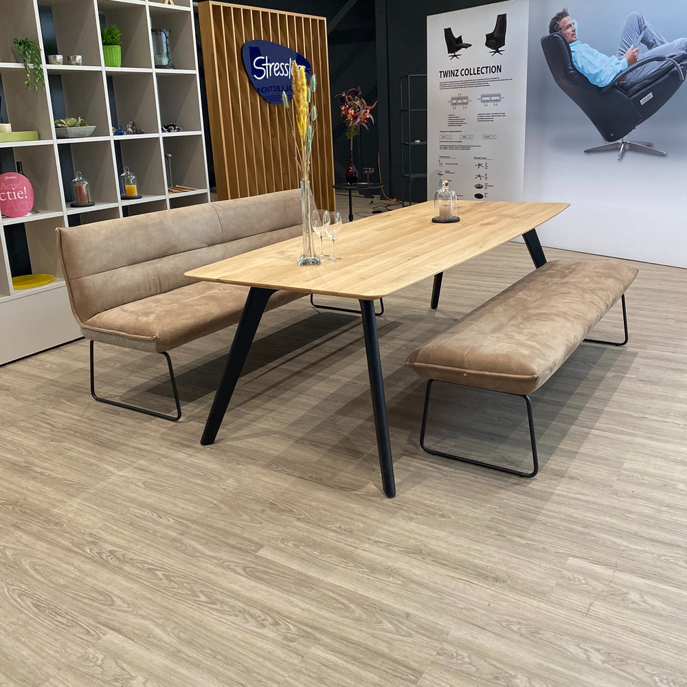 Eiken eettafel - 240x100cm