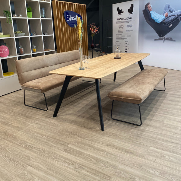 Eiken eettafel - 240x100cm