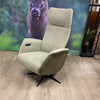 Showroommodel Twice Twice Jupiter relaxfauteuil - 3 motorig - Maat L