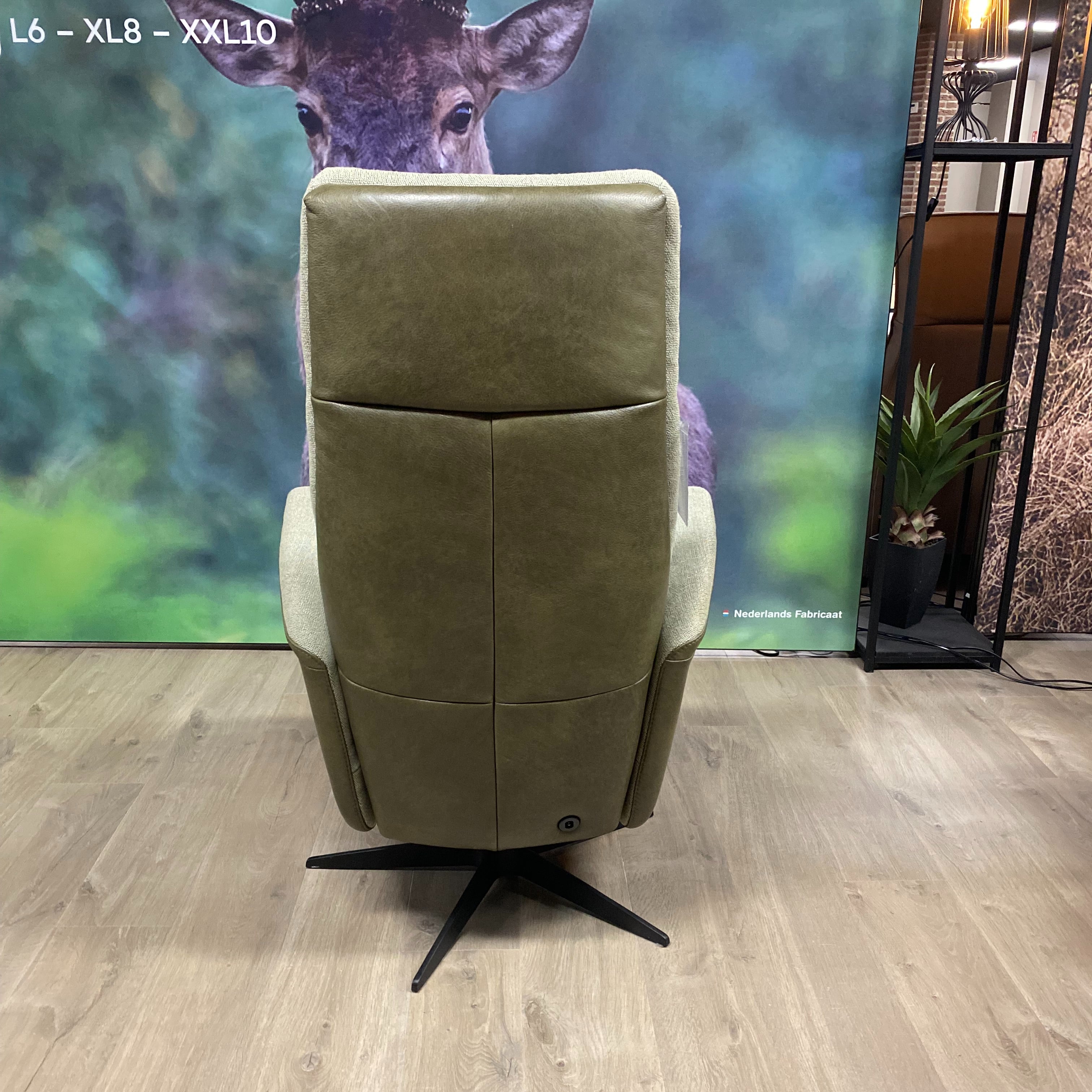 Showroommodel Twice Twice Jupiter relaxfauteuil - 3 motorig - Maat L