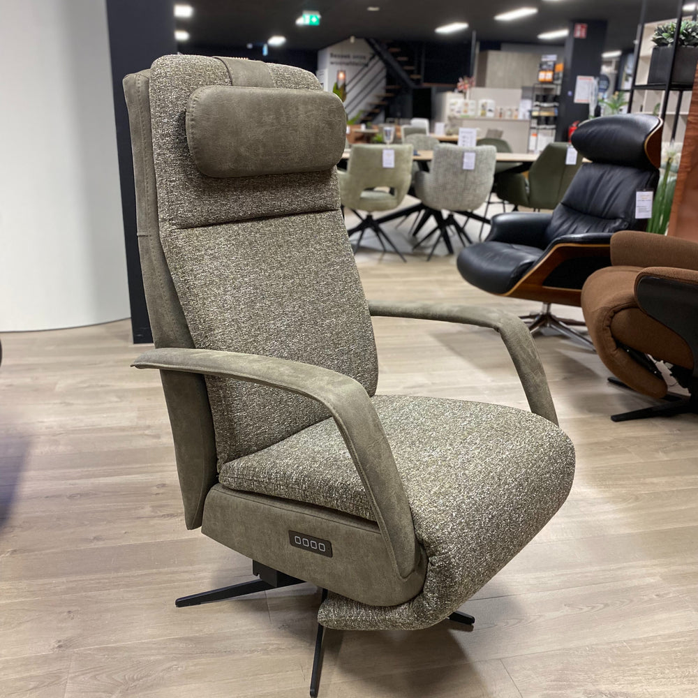 Julius relaxfauteuil - Maat M - 2 Motorig met accu en sta op functie