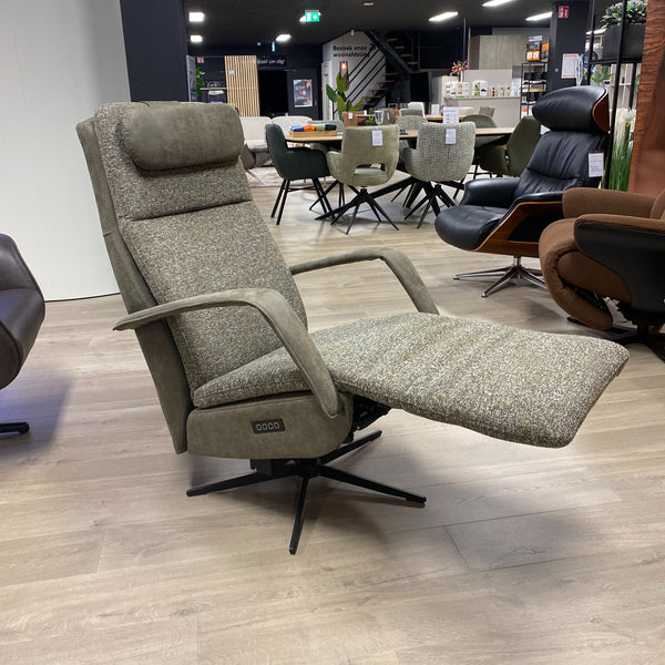 Julius relaxfauteuil - Maat M - 2 Motorig met accu en sta op functie