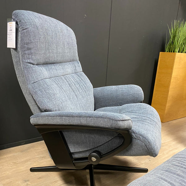 Showroommodel - Stressless Sunrise L relaxfauteuil - Met hocker