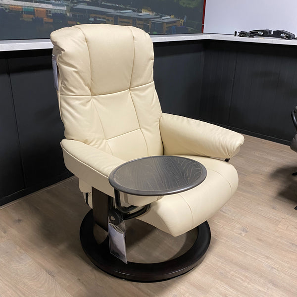Showroommodel - Stressless Mayfair relaxfauteuil small met hocker - met tafeltje