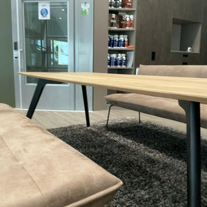 Eiken eettafel - 240x100cm