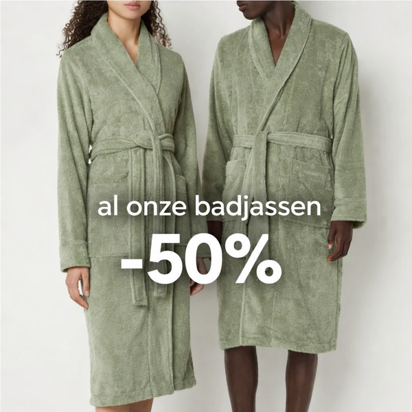 Alle badjassen -50%