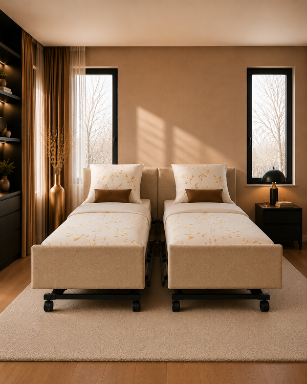 Design solide hoog-laag bed