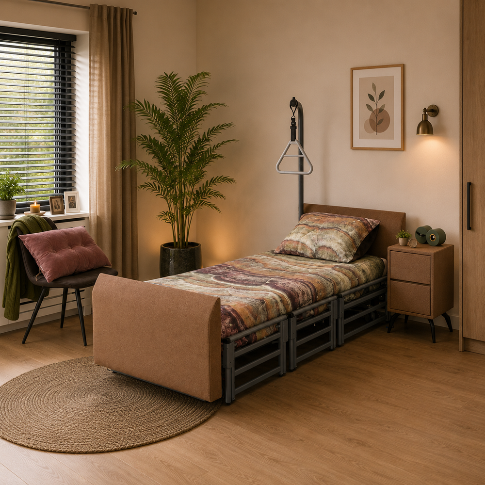 Design contour hoog-laag bed
