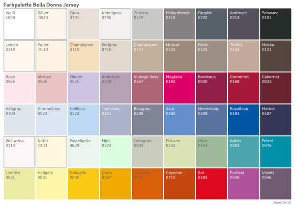 Bella Donna Jersey Cement 0219