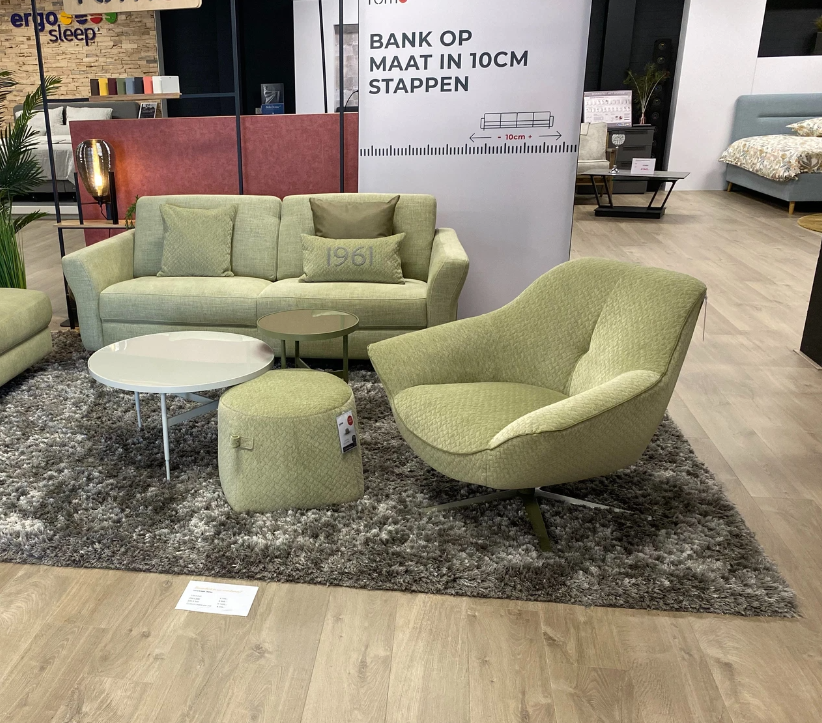 Showroommodel Complete zithoek ROM1961 Tamour