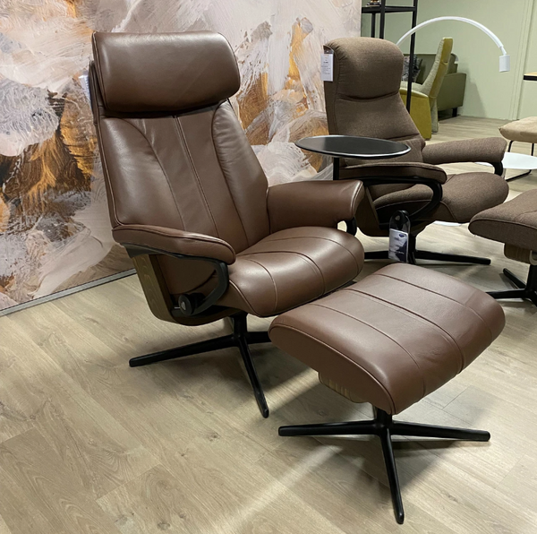Stressless Paul relaxfauteuil met poef