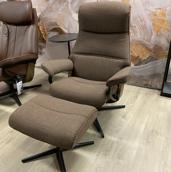 Stressless Philip relaxfauteuil met poef