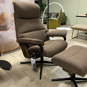 Stressless Philip relaxfauteuil met poef