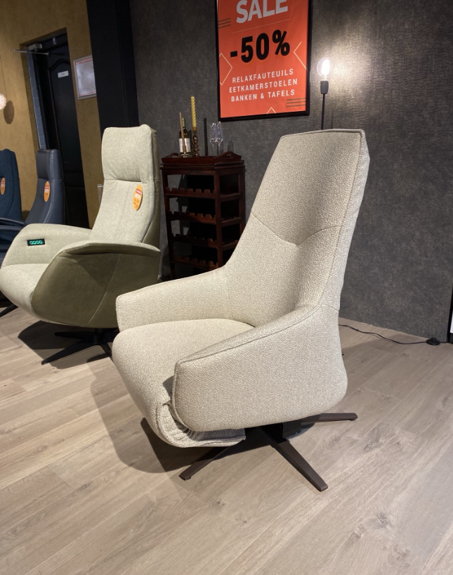 Haris S-lounger relaxfauteuil - S