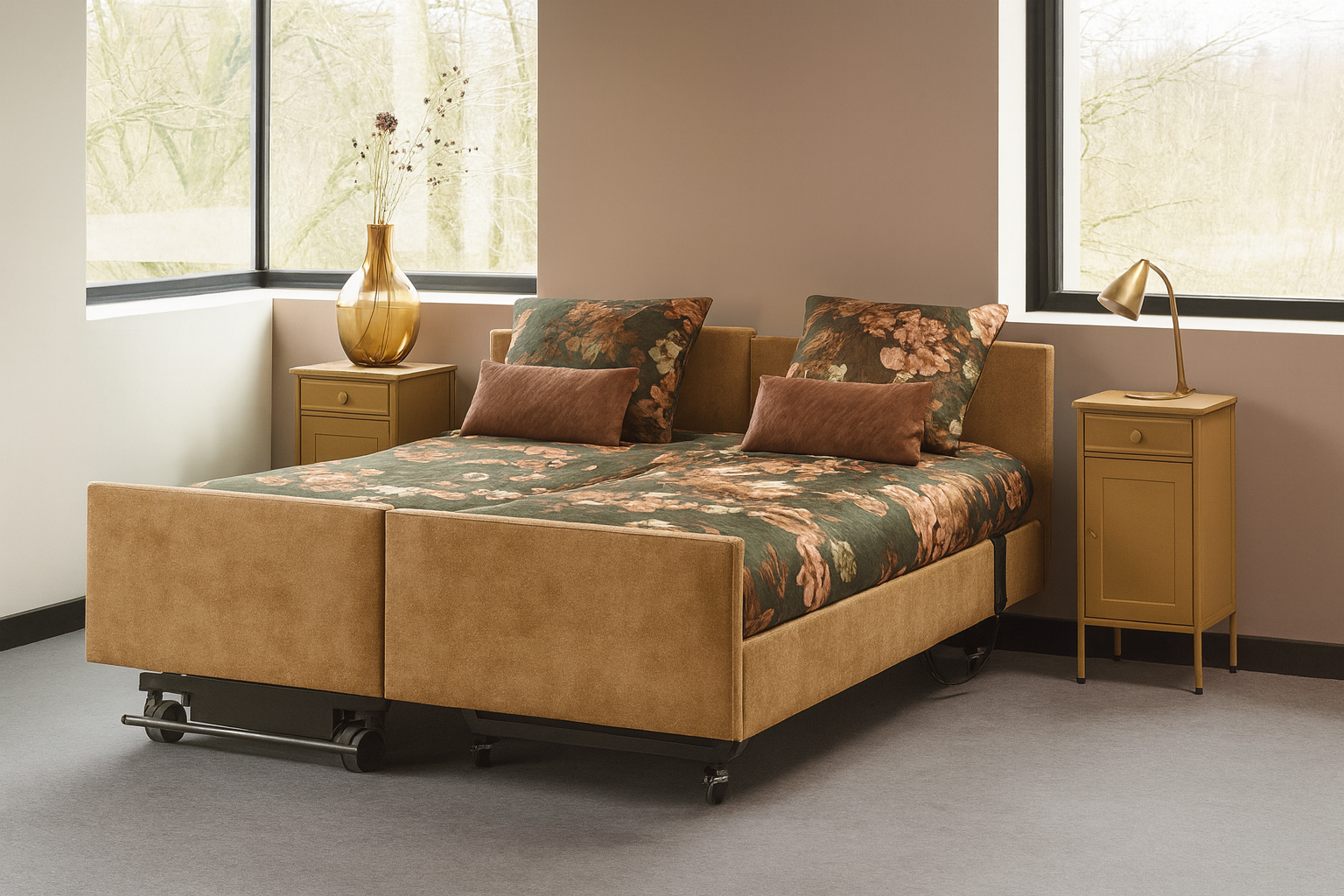 Design solide hoog-laag bed