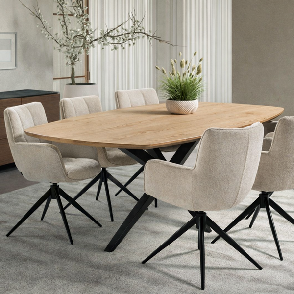 Eettafel Toulouse Deens ovaal