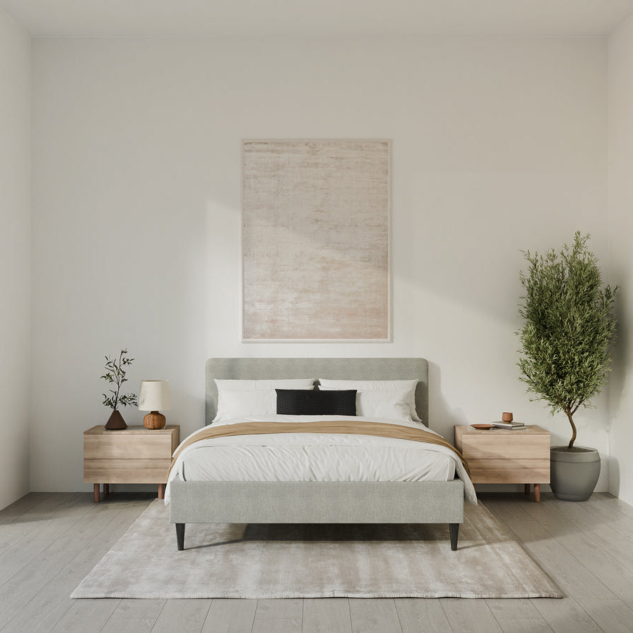 Ledikant Kiara gestoffeerd Design