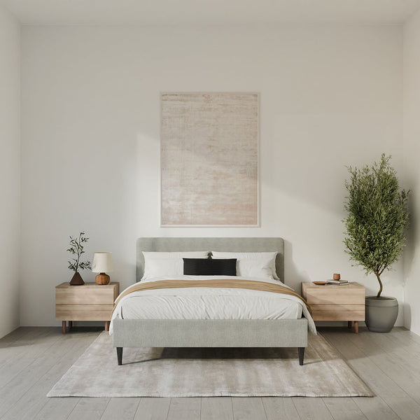 Ledikant Kiara gestoffeerd Design