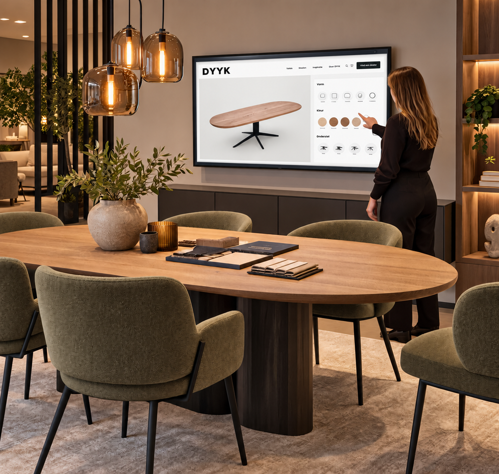 Warm_showroom_met_DYYK-tafelconfigurator