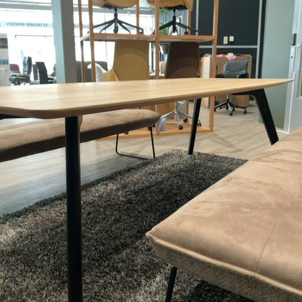 Eiken eettafel - 240x100cm