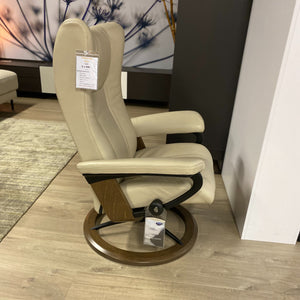 Stressless Wing M relaxfauteuil met hocker