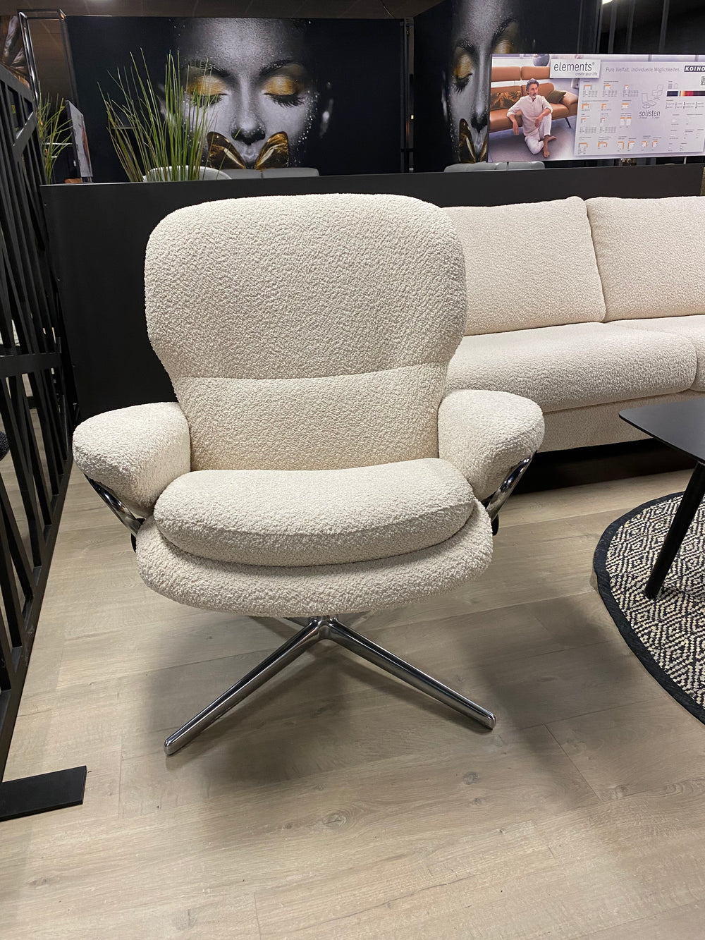 Stressless - Urban Rome lage rug - maat medium