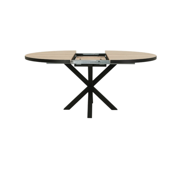 Uitschuiftafel Rond Ingo