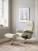 Relaxfauteuil Sunrise Cross met voetenbank | Stressless