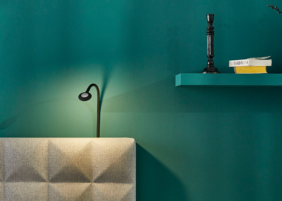LED leeslamp - bedlamp met USB en dimfuntie- set van 2 