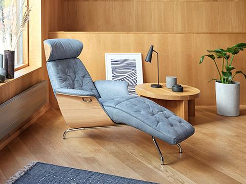 Stockholm Chaise Lounge fauteuil - Altijdlekkerzitten
