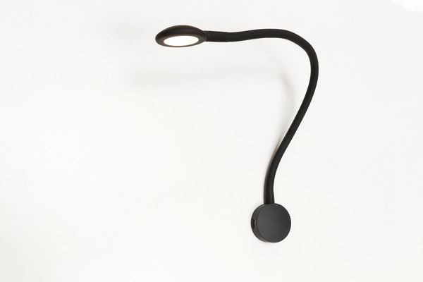 LED leeslamp - bedlamp met USB en dimfuntie- set van 2 